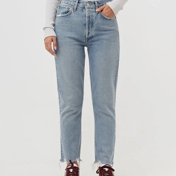 AGOLDE Riley Crop Jeans - Picture 2 of 6